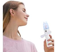 CENMOO Ventilatore spray portatile, ventilatore per mister acqua - dispositivo di raffreddamento portatile con ventola di nebulizzazione,Ventilatore nebulizzante ricaricabile con design a forma