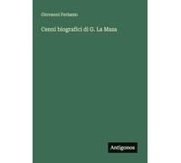 Cenni biografici di G. La Masa