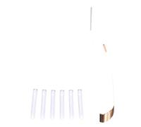 Cenocco, CC9086, Epilatore facciale con luce LED, Luce LED per precisione, epilazione dolce ed esfoliazione, design professionale, migliora l'applicazione del trucco, 6 teste di ricambio