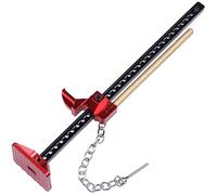 CENPEK 1/10 RC Crawler Accessori Metallo Jack Stand e Pieghevole Winch Anchor Decor per Traxxsa TRX4 Axial SCX10 RC4WD D90