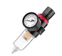 CENPEK 1/4 "Compressore Filtro Aria Regolatore di Pressione Aria Separatore Acqua-olio Filtro Trappola con Tazza Lubrificatore per Air Tools System-B
