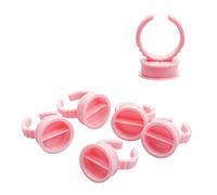 CENPEK 100 anelli di colla per ciglia, per ciglia e ciglia, per ciglia, per ciglia, per extension ciglia, forniture per ciglia, ciglia
