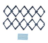 CENPEK 10Pcs 86mm Interruttore Box Riparazione, Montaggio A Parete Interruttore Cassetta Strumento Riparazione Cassetta Fondo Riparatore Fisso Set con Viti per Riparazione