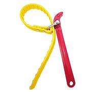 CENPEK 165mm Capacità multiuso Cinghia Chiave 430mm Lunghezza Cinturino Regolabile Manico In Acciaio Giallo