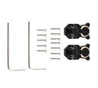 CENPEK 2 Pz Ottone Diff Copertura Anteriore e Posteriore per AXIAL SCX24 AXI90081 Aggiornamenti 1/24 RC Crawler Car