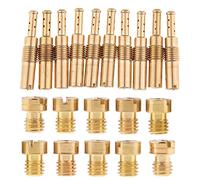 CENPEK 20 pz carburatore principale Jet Kit, include 10 pezzi carburatore getto principale e 10 pezzi lento pilota Jet per PKW Keihni OOK CKV PMW tipo