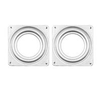 CENPEK 2Pcs Lazy Susan Bearing 4Inch Base Girevole per Giradischi per Mensola E Mobili Cucina TV Rack Scrivania Tavolo da Pranzo