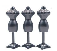 CENPEK 3 Pz Decorazione Casa delle Bambole Casa Delle Bambole Miniatura Forma Mini Manichino Modello Stand Scena Accessori per Casa delle Bambole 1:12 Decorazione