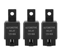 CENPEK 4 Pack Auto Relè 12 V DC 40A 4 Terminali SPST Aria Condizionata Ventilatore Nebbia Lampada Relè 6mm Foro di Montaggio Presa