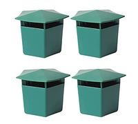 Cenpek, 4 trappole per lumache in plastica, ecologiche, per catturare lumache e lumache, acchiappasogni, da giardino, per acquari