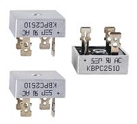 CENPEK 6 Pack KBPC3510 Diodo Raddrizzatore a Ponte, 35A 1000V Monofase, Onda Intera 35 Amp 1000 Volt Diodi Elettronici al Silicio-4-Pin