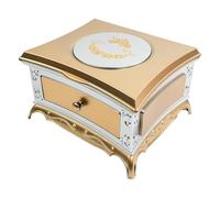 CENPEK Carillon classico, carillon con melodia a corda, con cassetto e specchio per il trucco, per Natale e compleanno