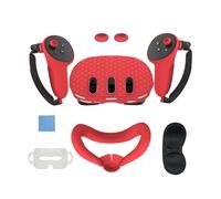 CENPEK Custodia in Silicone VR da 12 Pezzi, Set di coperture in Silicone Coperture per Controller, Copertura per Il Viso, Copertura per Guscio VR per Meta-Quest 3/Oculus
