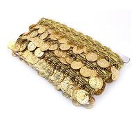 CENPEK Nastro per abbigliamento fai da te (oro)