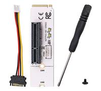 CENPEK NGFF M2 a PCI-e 4X 1X Slot Riser Card M Key M.2 2260 2280 SSD Port to PCIE Adapter Moltiplicatore per BTC Miner Mining