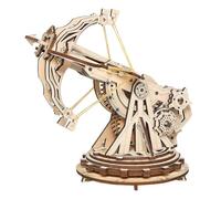 CENPEK Puzzle 3D in Legno per Adulti - Modello di Balestra d'assedio Medievale Kit di Artigianato in Legno intricato Gioco interattivo coinvolgente per i Genitori Assemblaggio del Modello Fai da Te