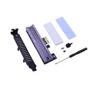 CENPEK Scheda Adattatore M.2 NVMe a PCIe 4.0 X1 con dissipatore, Scheda di espansione Adattatore PCI Express NVMe SSD per PCIe 4.0/3.0 X1/X4/X8/X16 e SSD 2230 2242 2260 2280