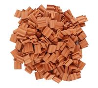 CENPEK Set Di 300 Mini Tegole Rosse, Accessori Per Modelli Di Tetti, Piastrelle Per Case Delle Bambole Fai Da Te, Mattoni Per Case Delle Bambole, Diorama, Fata
