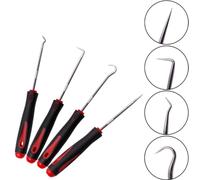 CENPEK Set di driver per paraolio da 4 pezzi, strumenti di riparazione per auto, gancio di trazione, estrattore per paraolio per auto, mini estrattore professionale con gancio di precisione