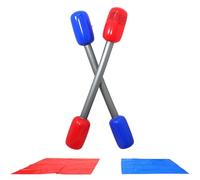 CENPEK Set di Giochi gonfiabili per gladiatori, Accessori per Giochi gonfiabili, Set di duelli di Battaglia per gladiatori gonfiabili, Giochi da Spiaggia all'aperto per Ragazzi, Ragazze o Adulti