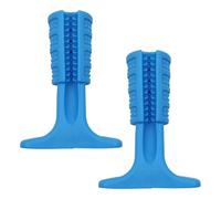 CENPEK Spazzolino da denti durevole per cani di piccola taglia media, bastoncino da masticare per la pulizia dei denti, giocattoli per cani, spazzolino per la cura dentale dei cuccioli - Blu scuro