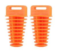 CENPEK Tappo di scarico per bici da cross 2 pezzi, tappo di scarico per bici di scarico silenziatore Tappo di lavaggio per moto da cross 2/4 tempi ATV Kit tappo di scarico silenziatore di scarico
