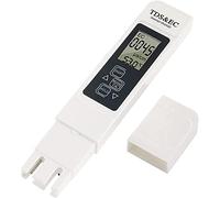 CENPEK TDS EC Tester Meter, 3-in-1 Professionale Misuratore di Qualità Dell'acqua Misuratore LCD Digitale TDS & EC Misuratore di Temperatura Strumento di Prova per Acqua Potabile, Acquari, Piscine