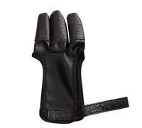 CENPEK Tiro con l'arco Guanto 3 Finger guard Cow Leather Shooting Protective Gear per mano sinistra e destra Archer