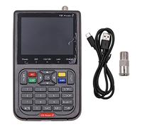 CENPEK V8 Finder2 Cercatore satellitare Digitale Rilevatore satellitare DVB-S2X Ricevitore decodificatore H.264 HD 3,5 Pollici LCD per la Regolazione di Parabole satellitari