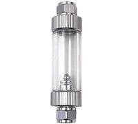 CENPEK Water Plant CO2 Bubble Counter Double Head Non-return Bubble Counter Fish Tank Tool (doppia testa)