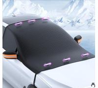 CENRF Copertura Parabrezza Auto per DS DS DS4/DS4 Crossback 2015-2018, con Magneti Protezione Resistente a Gelo/Acqua/Pioggia/Neve/UV(253 * 117cm)