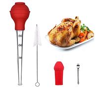 CENRONG Siringa Alimentare，Siringa per Alimenti Siringa da Cucina Carne siringa Siringhe per arrosti Siringa per Barbecue，per Marinatura iniezione