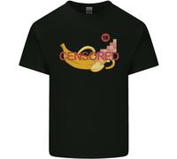 Censored Banana Divertente Osceno Sexy Uomo Cotone T-Shirt Tee Top
