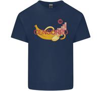 Censored Banana Divertente Osceno Sexy Uomo Cotone T-Shirt Tee Top
