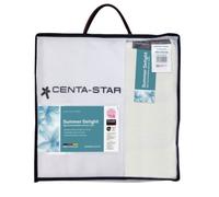 CENTA-STAR Biancheria da letto piumino queen size Summer Delight cotone 100%