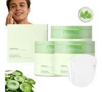 Centella coreano toner pastiglie per il viso,2-in-1 toner e tamponi esfolianti,Viso astringenti e toner,Idratazione del toner esfoliante Pa/ds,Anche il tono della pelle e (3)