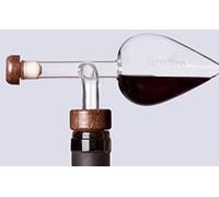 Centellino 125ml - L'Originale, in Vetro soffiato, Brevettato - decanta, ossigena, dosa la Giusta quantità di Vino