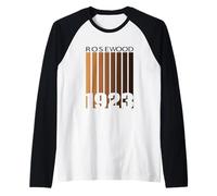 Centenario del massacro di Rosewood nella Storia Nera Maglia con Maniche Raglan