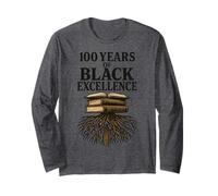 Centenario del Mese della Storia Nera 100 Anni di eccellenza Nera Maglia a Manica