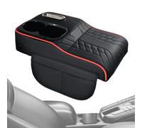 Center Console Cover Pad - Multi Functional Organizer with Auto Center Console Pad and Cup Holder, Vehicle Interior Accessory for SUV Truck Sedan Minivan, Commuting Travel Urban Touring Long Driving C