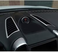 Center Control Cruscotto Condizionatore d'aria Uscita Cornice Decorazione Copertura Trim Per Per Panamera Per Cayenne 2009-2016 Lega di alluminio Accessori (Color : C)