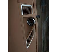 Center Control Cruscotto Condizionatore d'aria Uscita Cornice Decorazione Copertura Trim Per Per Panamera Per Cayenne 2009-2016 Lega di alluminio Accessori (Color : P)