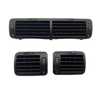 Center Dash Vent Louver Outlet Insert - Set di 3 uscite per condizionatore d'aria per pannello strumento/compatibile con VW Passat B5 1998-2005 (destra)