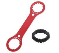 Center Lock Chiave, Chiave Inglese BB per Bicicletta Chiave del Movimento Centrale Chiave per Guarnitura Mountain Bike, Alluminio BB Chiave Strumento Attrezzo per Bicicletta Centerlock
