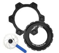 Centerlock Lockring, Brake Rotor Lockring, Bike Accessory 2,17 x 2,17 pollici, Secure Fit Center Lock Rotors, Ideal for Cycling, Outdoor Sport, Camping, Fitness, Travel