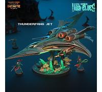 Centerpiece - Thunderfang Jet- Wargames - 9th age - d&d - tabletop gaming