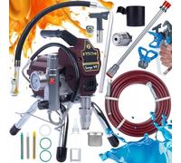 Centhril Set Surge WF EasyPerformance - Spruzzatore di colore Airless 1800 W, 200 bar, 2 l/min, ugello da 0,019" | Con pistola, lancia da 50 cm, 3 filtri, per pareti e soffitti