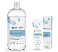 CENTIFOLIA | Acqua Micellare Neutra 500 ml + Crema Idratante Neutra 40 ml | Rimuove perfettamente la pelle | Lenisce immediatamente le pelli sensibili | Non profumato | Made in France | Bio & Vegan