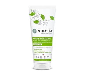 CENTIFOLIA | Crema idratante | Idrata e rispetta la pelle | Assorbimento rapido | Viso & Corpo | Adatto per pelli sensibili | Ginkgo, Karité, Aloe Vera | 99% naturale | Prodotto in Francia | 100 ml