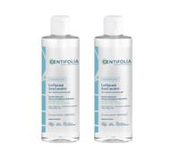 CENTIFOLIA Gel detergente neutro 3 in 1, viso, corpo e capelli, per pelli sensibili e reattive, prebiotico attivo, senza profumo, per tutta la famiglia, prodotto in Francia, confezione da 2 x 250 ml